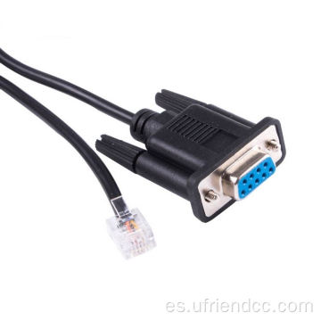 Bofan RS232 DB9 a RJ11 Cable de red LAN